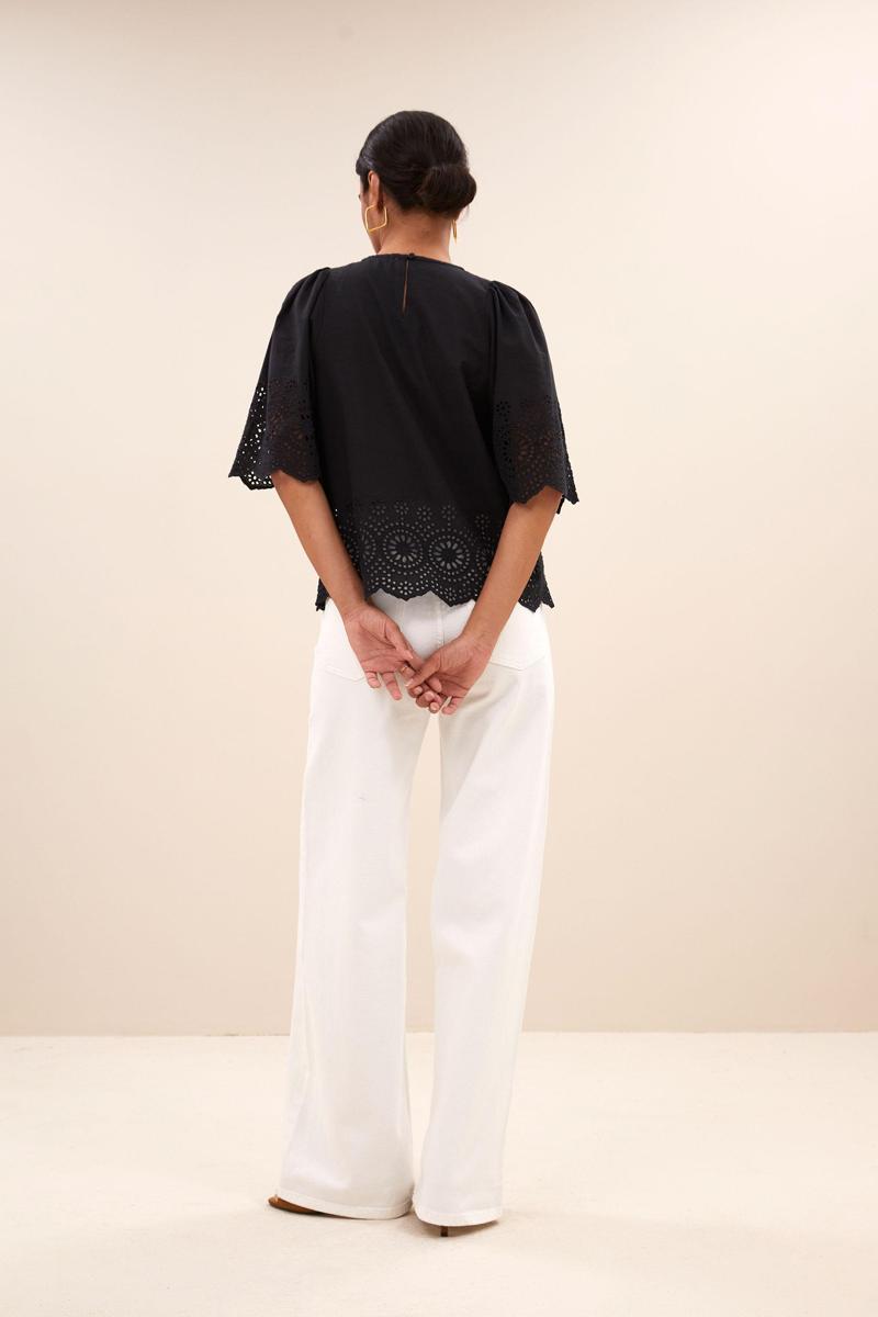 By-Bar By-Bar Blouse Utah Zwart 3