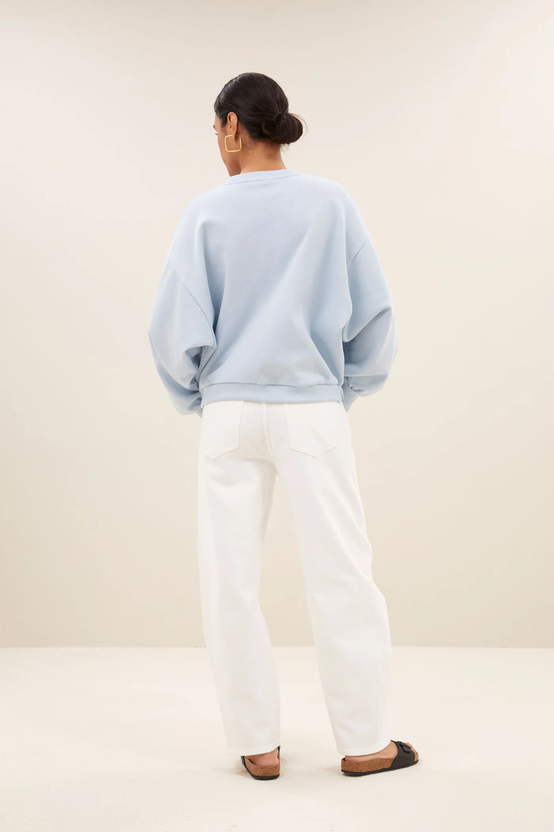 By-Bar Sweater Bibi Logo Blauw 3