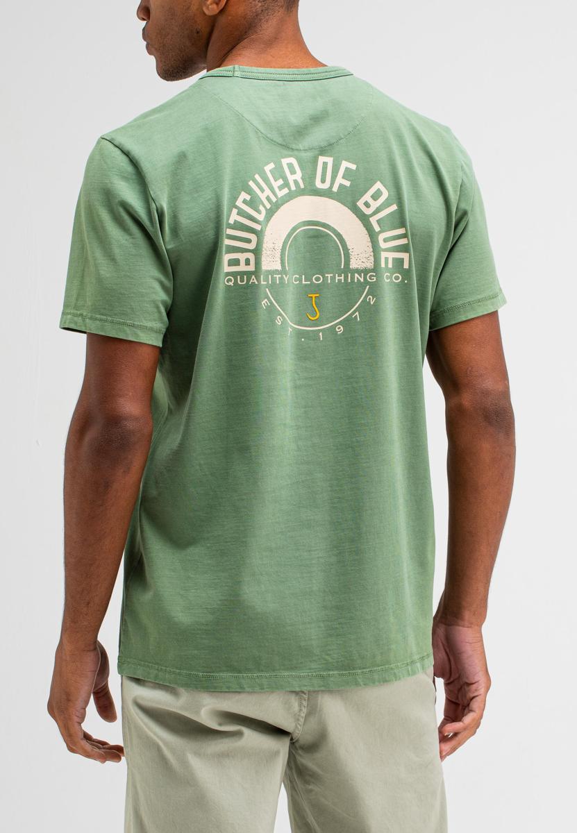 Butcher of Blue Butcher of Blue T-Shirt M2512011 Groen 3
