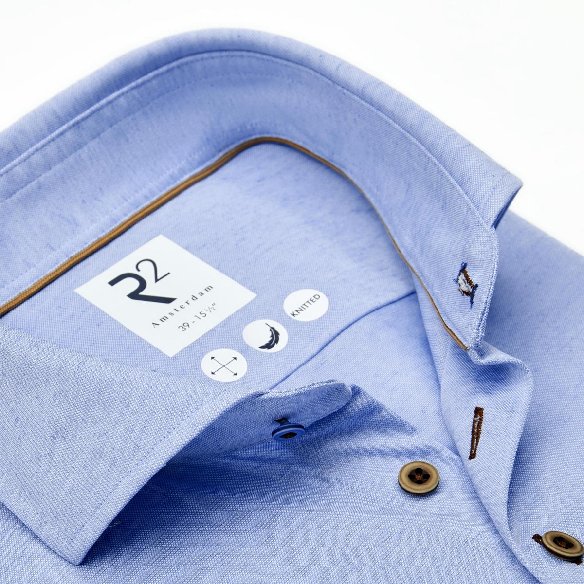R2 Amsterdam R2 Amsterdam Overhemd 128.WSP.019 Blauw 2