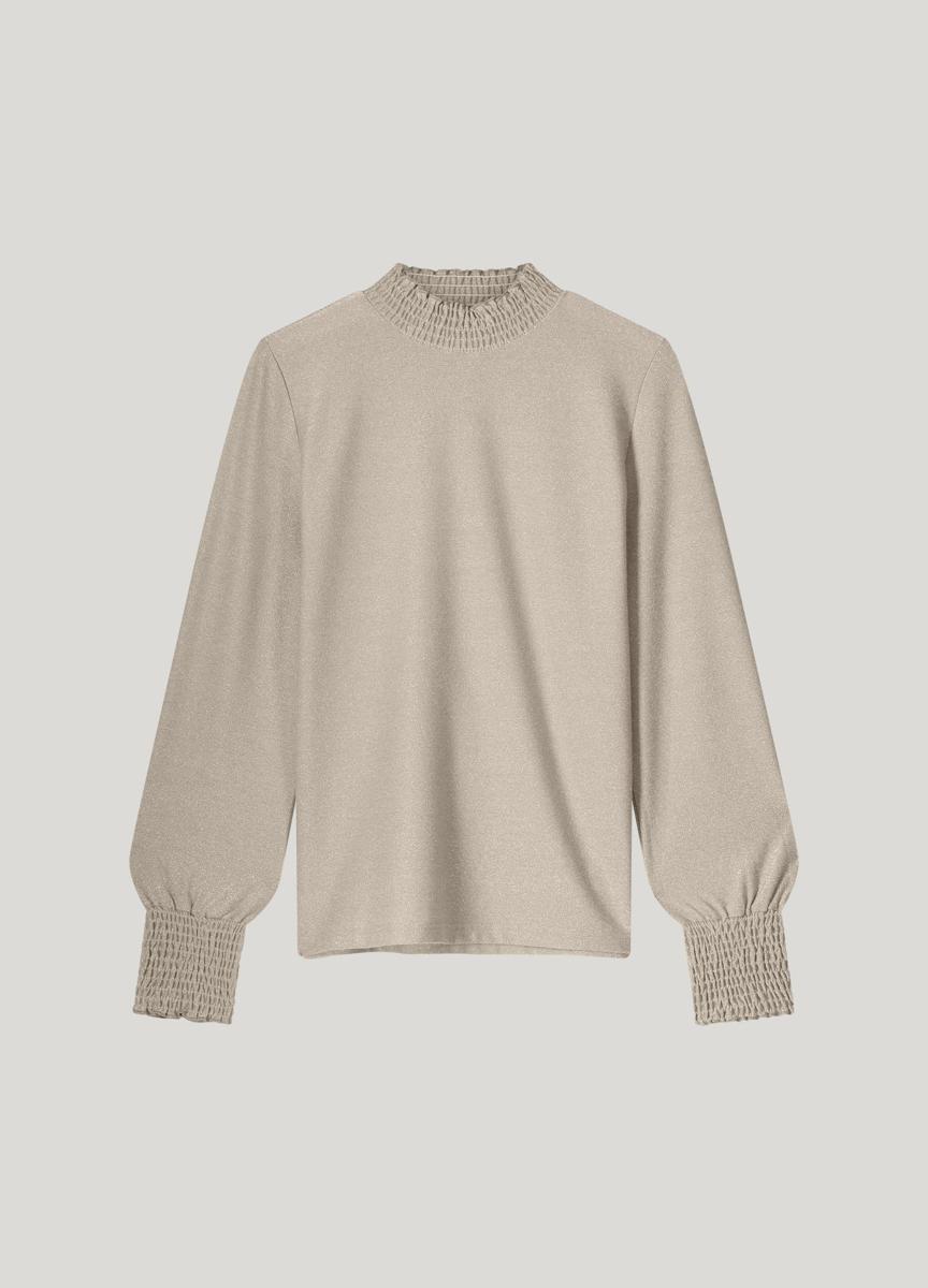 Summum Summum Blouse 3s5009-30644 Beige 6