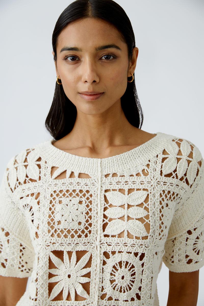 Oui Oui Trui 0092978 Off-White 6