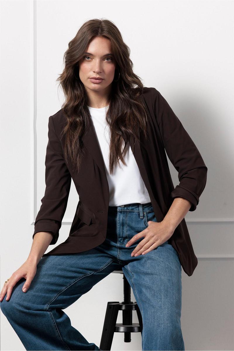 Studio Anneloes Studio Anneloes Blazer Fran blazer Bruin 3