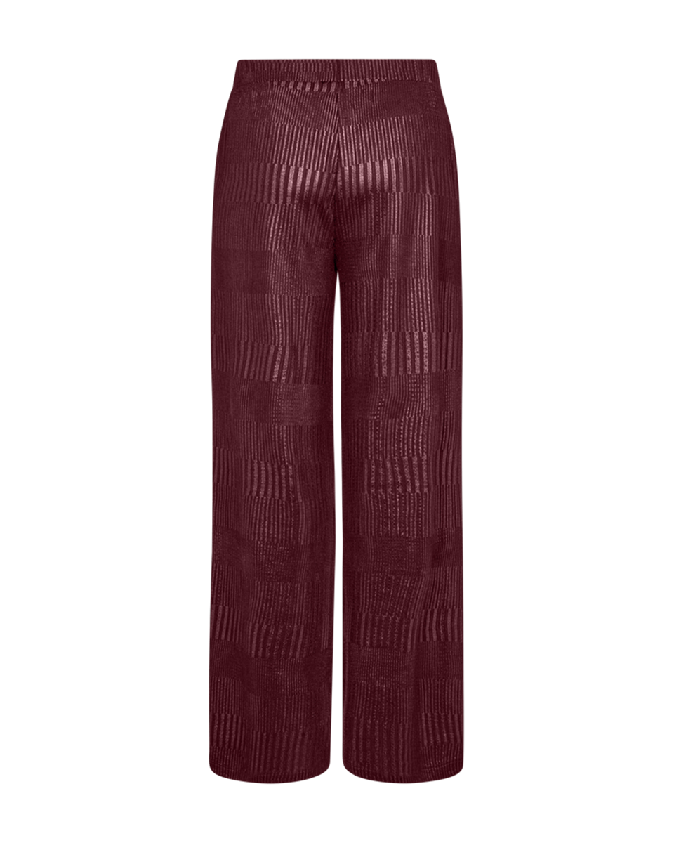 Freequent Pantalon Matter Rood 2