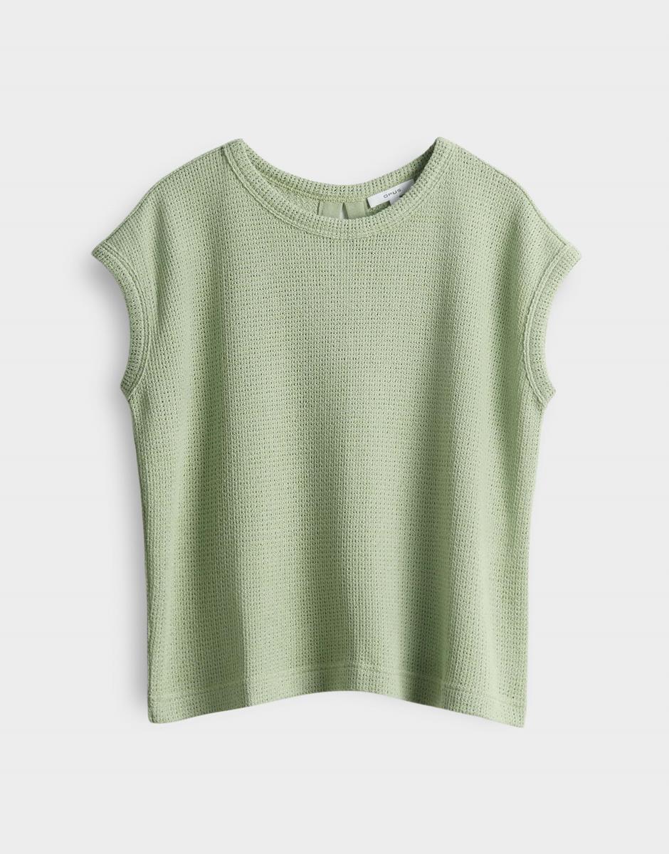 OPUS OPUS T-Shirt Spunki Groen 2