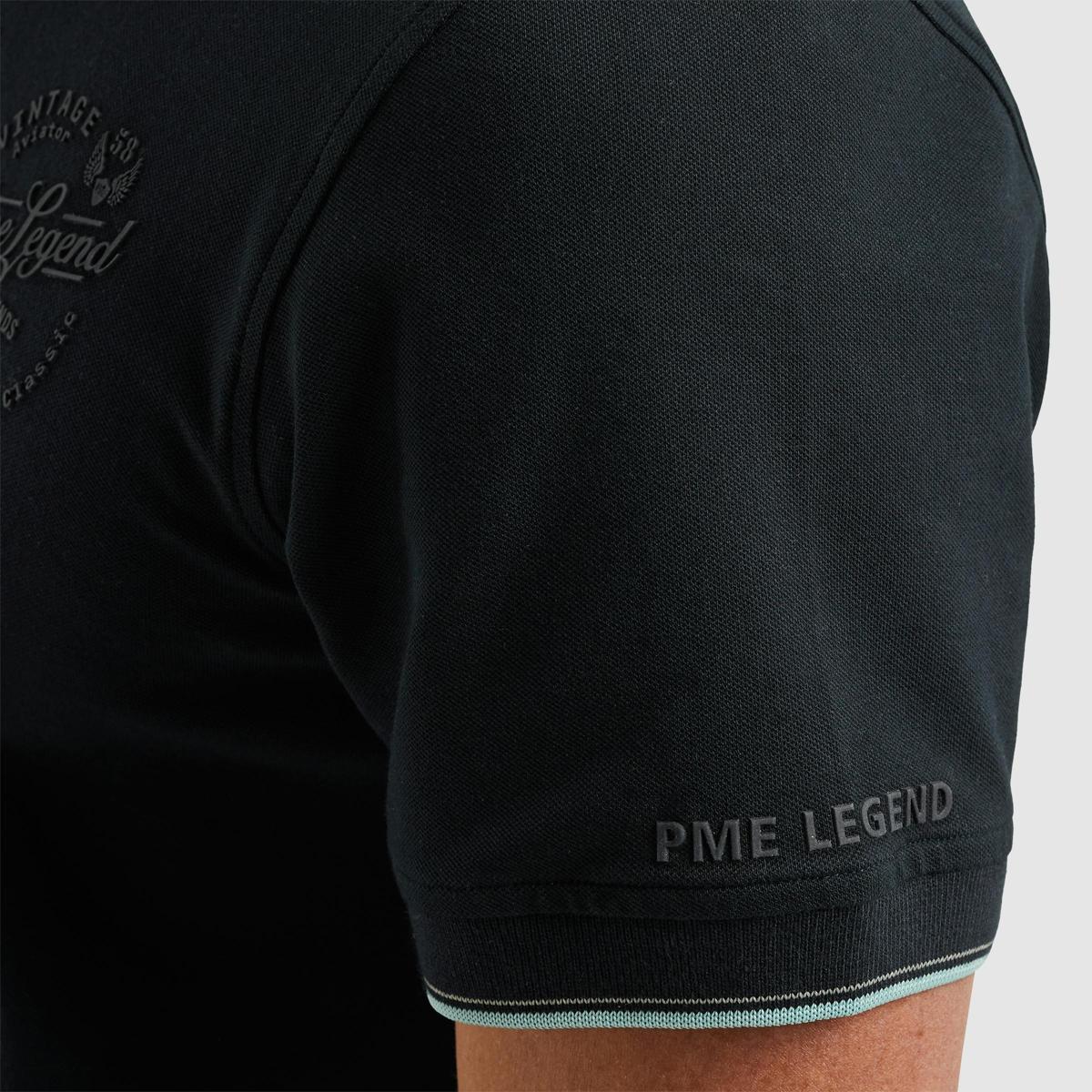 PME Legend PME Legend Polo PPSS2504867 Blauw 6