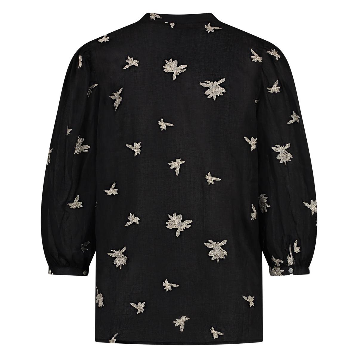NUKUS NUKUS Blouse NKS02072 Zwart 2