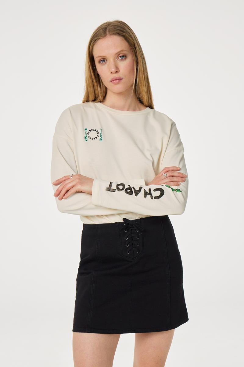 Fabienne Chapot T-Shirt Phileine Off-White 1