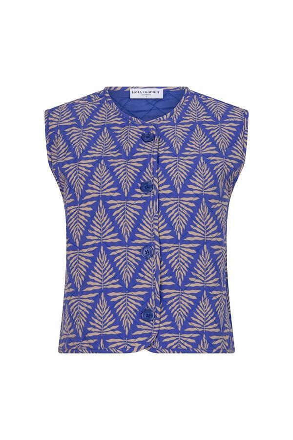 Lofty Manner Lofty Manner Gilet Lott Lila 1