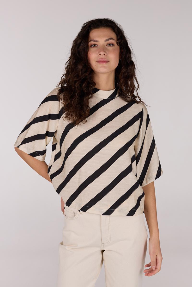 Jansen Amsterdam Jansen Amsterdam T-Shirt TEDDIE SS25 Beige 1