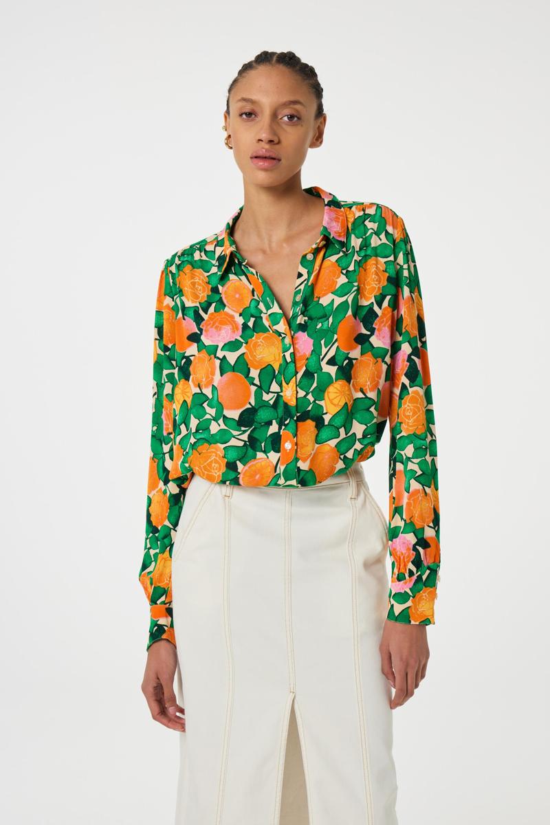 Fabienne Chapot Fabienne Chapot Blouse Coco Blouse Groen 1