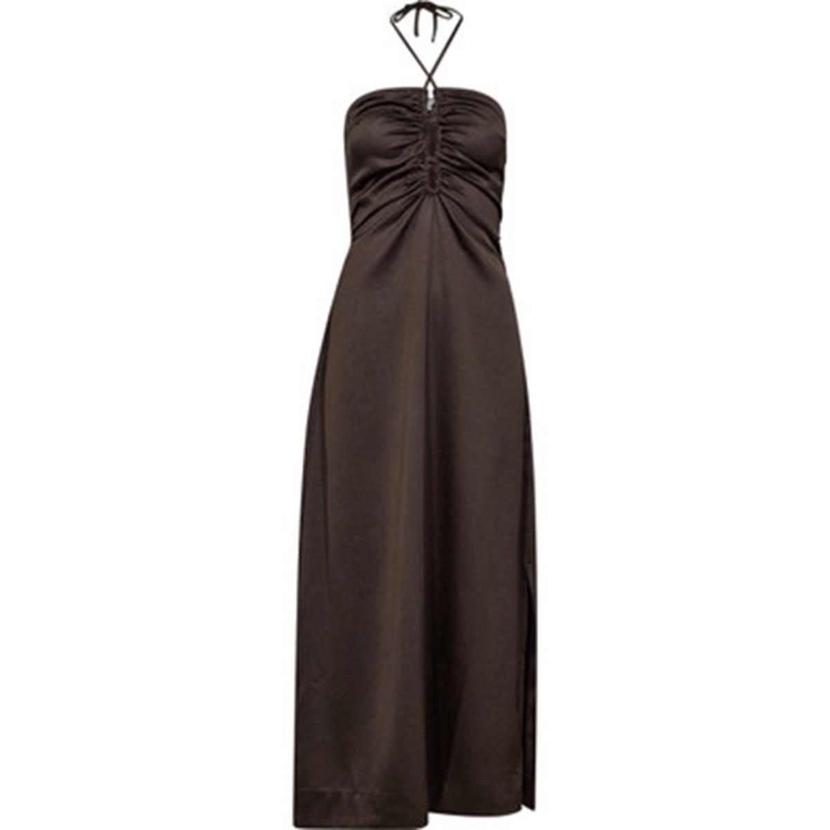 Haute L'Amitié Jurk Chrisse Bruin 1