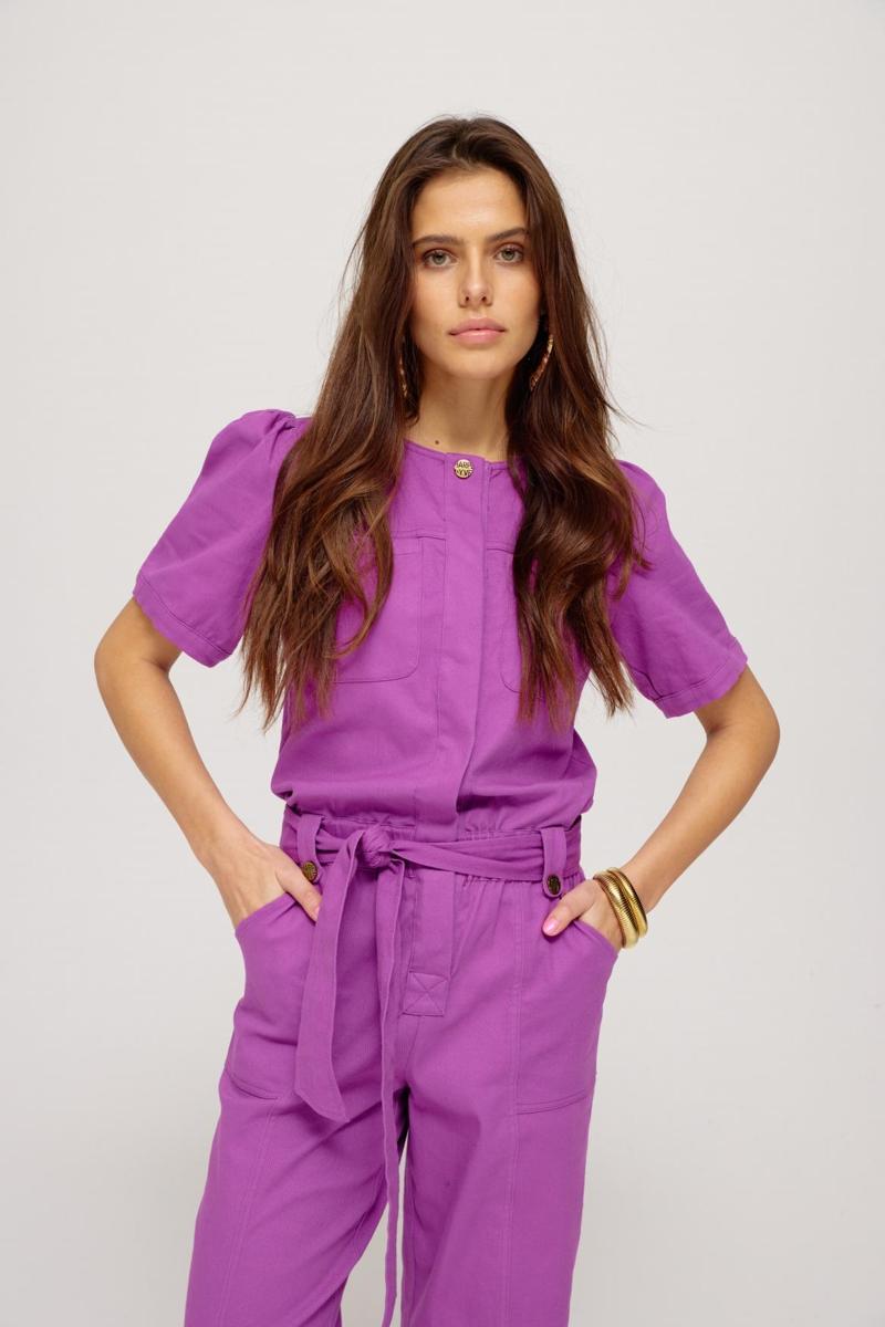 Harper & Yve Harper & Yve Jumpsuit SS25P700 Paars 5