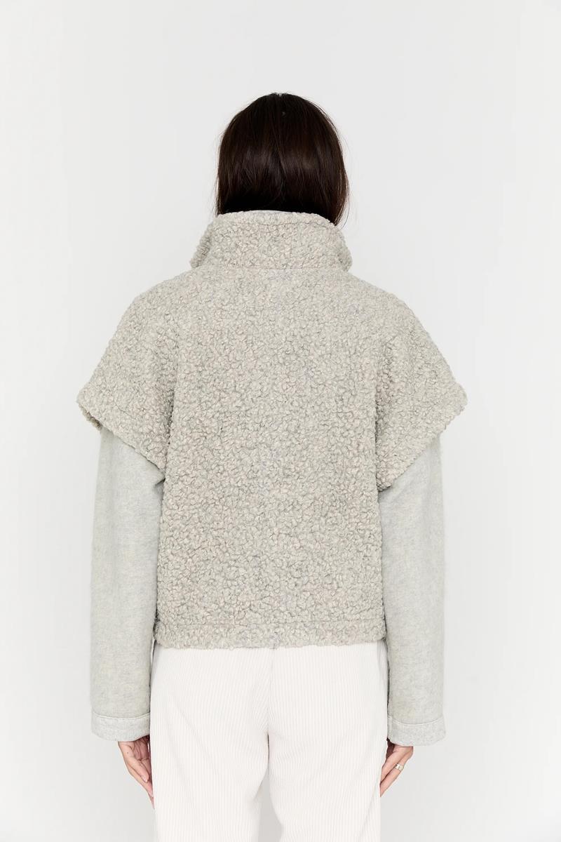 Moscow Gilet Pelle Taupe 3
