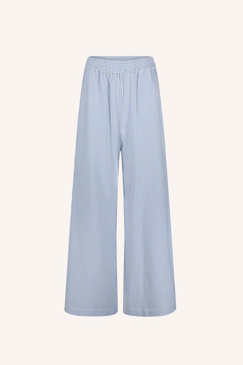By-Bar By-Bar Pantalon Randy Stripe Blauw 2