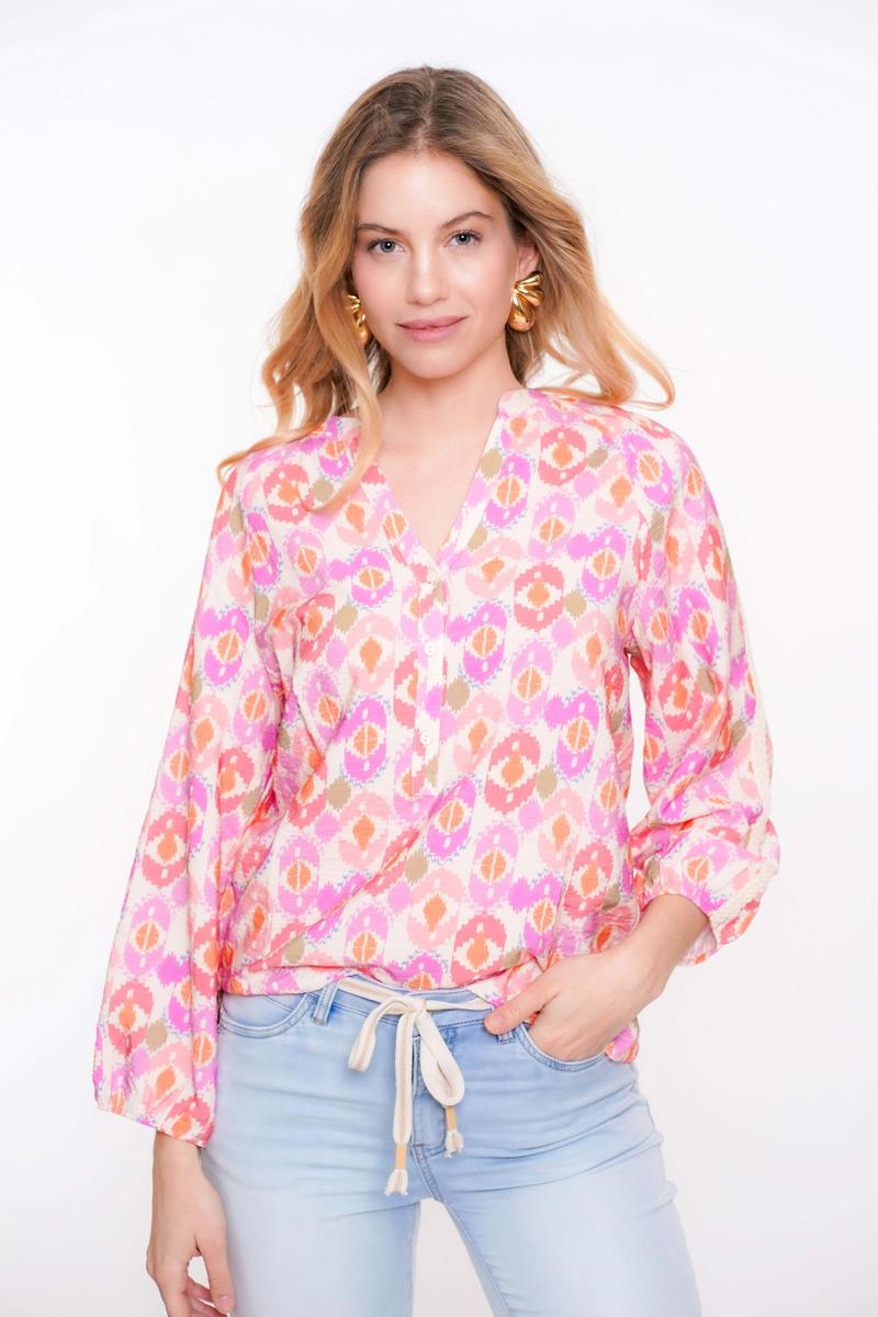 Geisha Geisha Blouse 53214-20 Lila 1