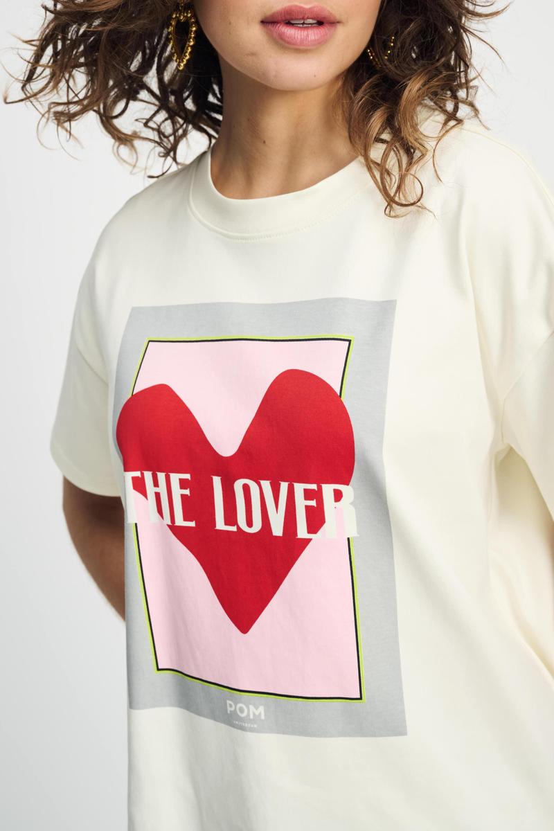 POM Amsterdam POM Amsterdam T-Shirt SP9062 Wit 4