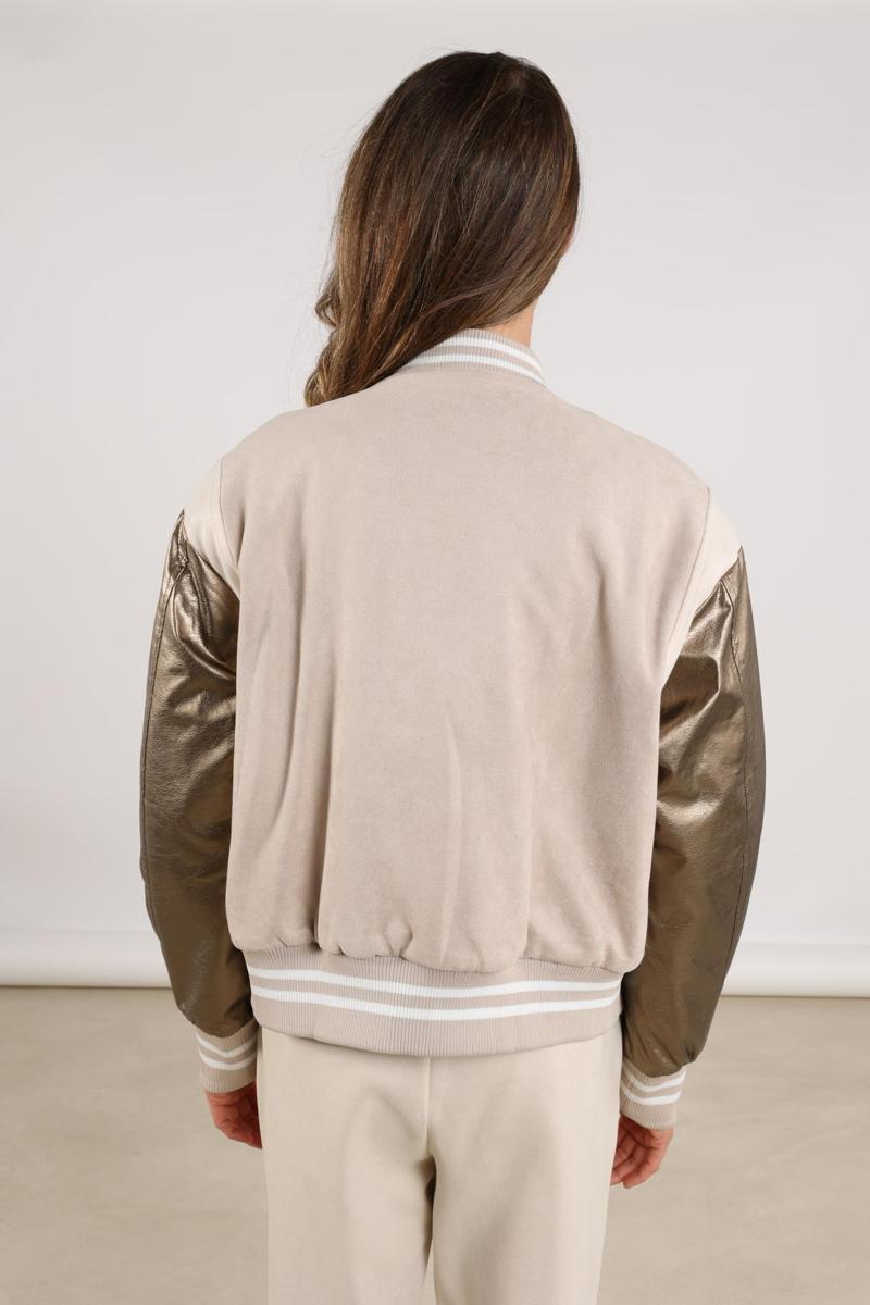NUKUS Blazer NKF13008 Taupe 5
