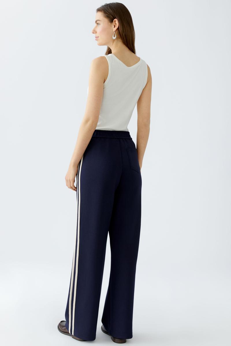 Oui Pantalon 0094118 Blauw 3