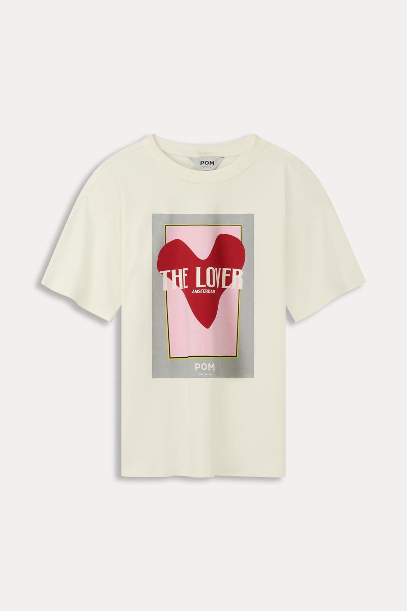 POM Amsterdam POM Amsterdam T-Shirt SP9062 Wit 2