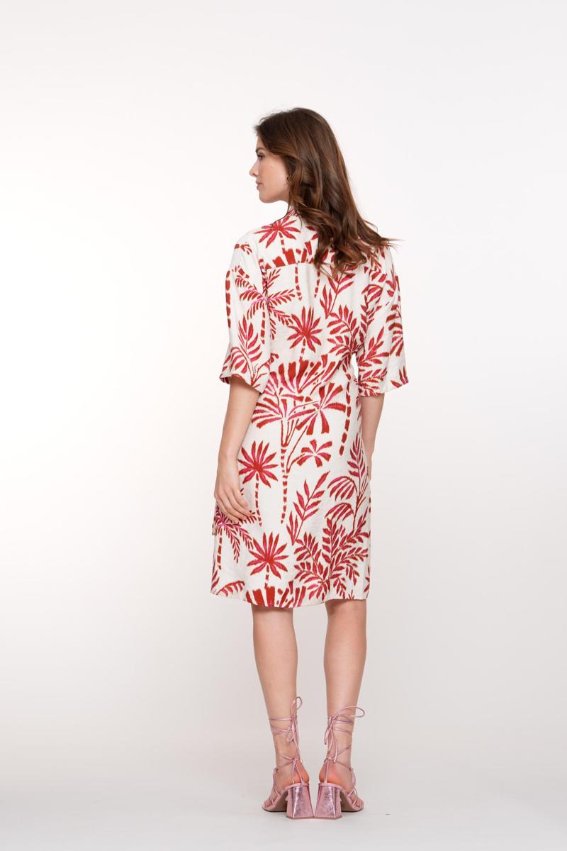 Geisha Geisha Jurk 57330-20 Off-White 5