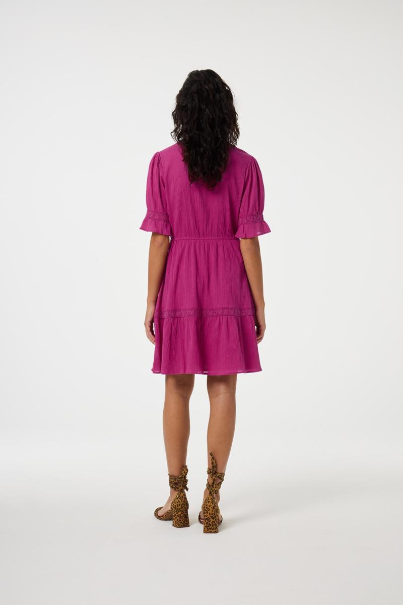 Fabienne Chapot Fabienne Chapot Jurk Aruna Dress Paars 3