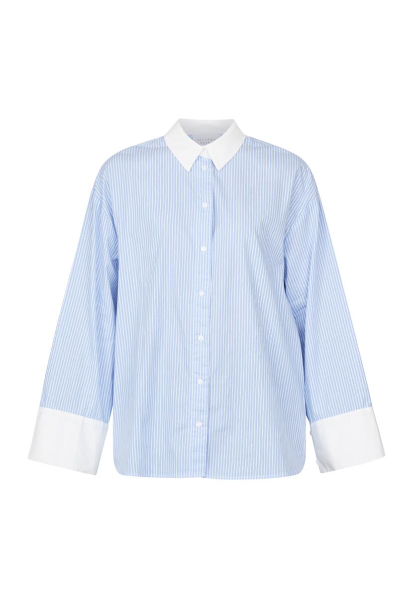 Sisters Point Sisters Point Blouse Viska Blauw 2