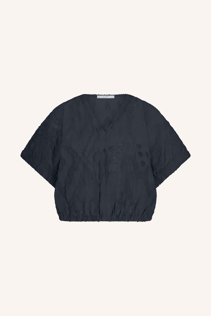 By-Bar Blouse Mabel Mist Blauw 2