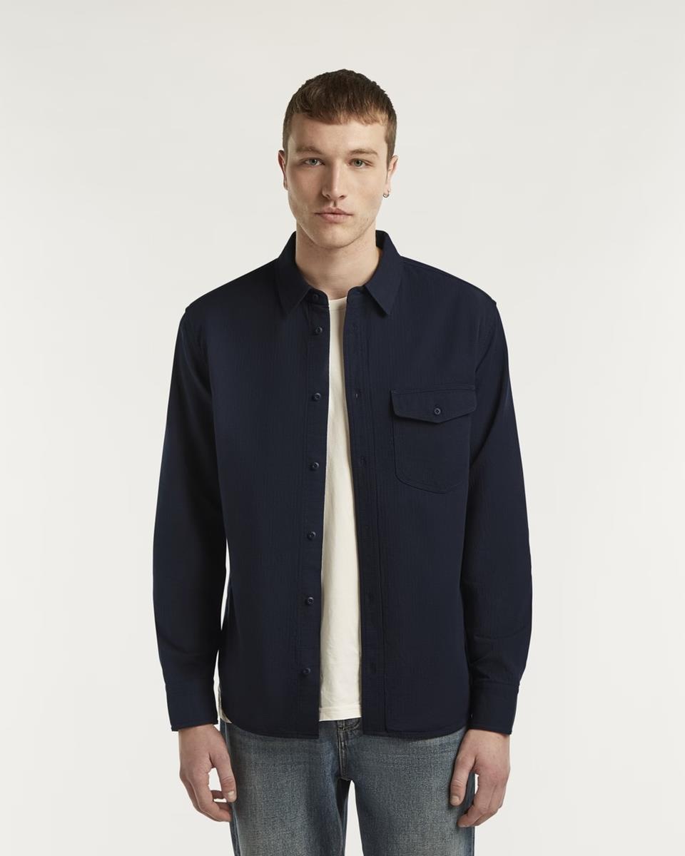Denham Denham Overshirt 01-25-02-40-288 Blauw 1