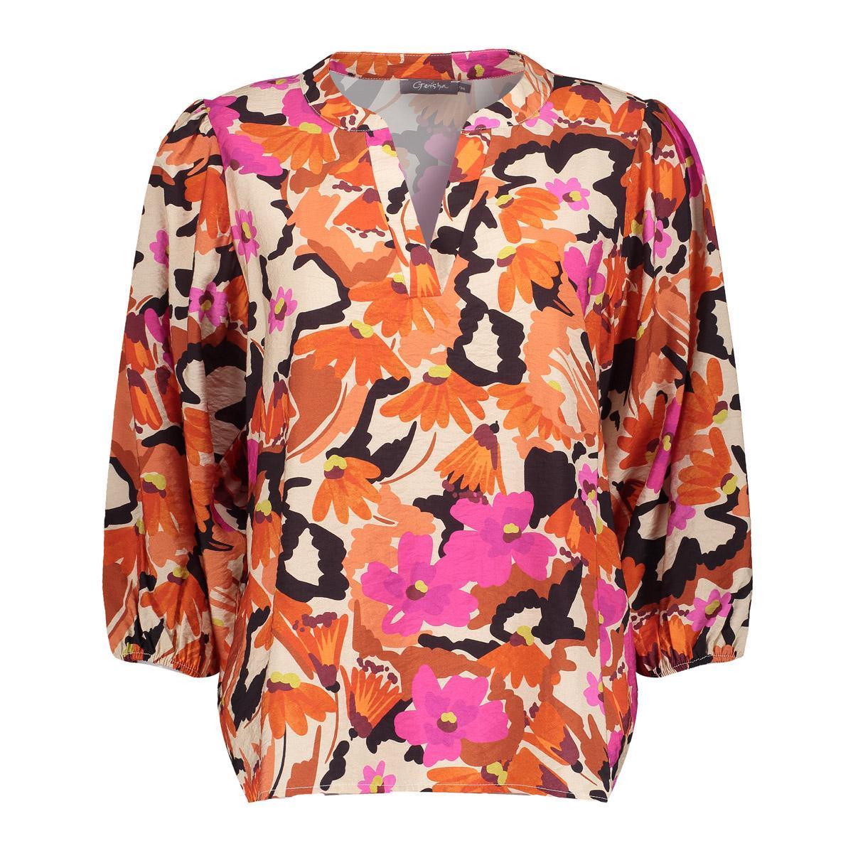 Geisha Geisha Blouse 53221-20 Oranje 3