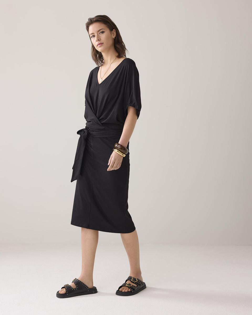 Summum Summum Jurk 5s1624-30700 Zwart 4