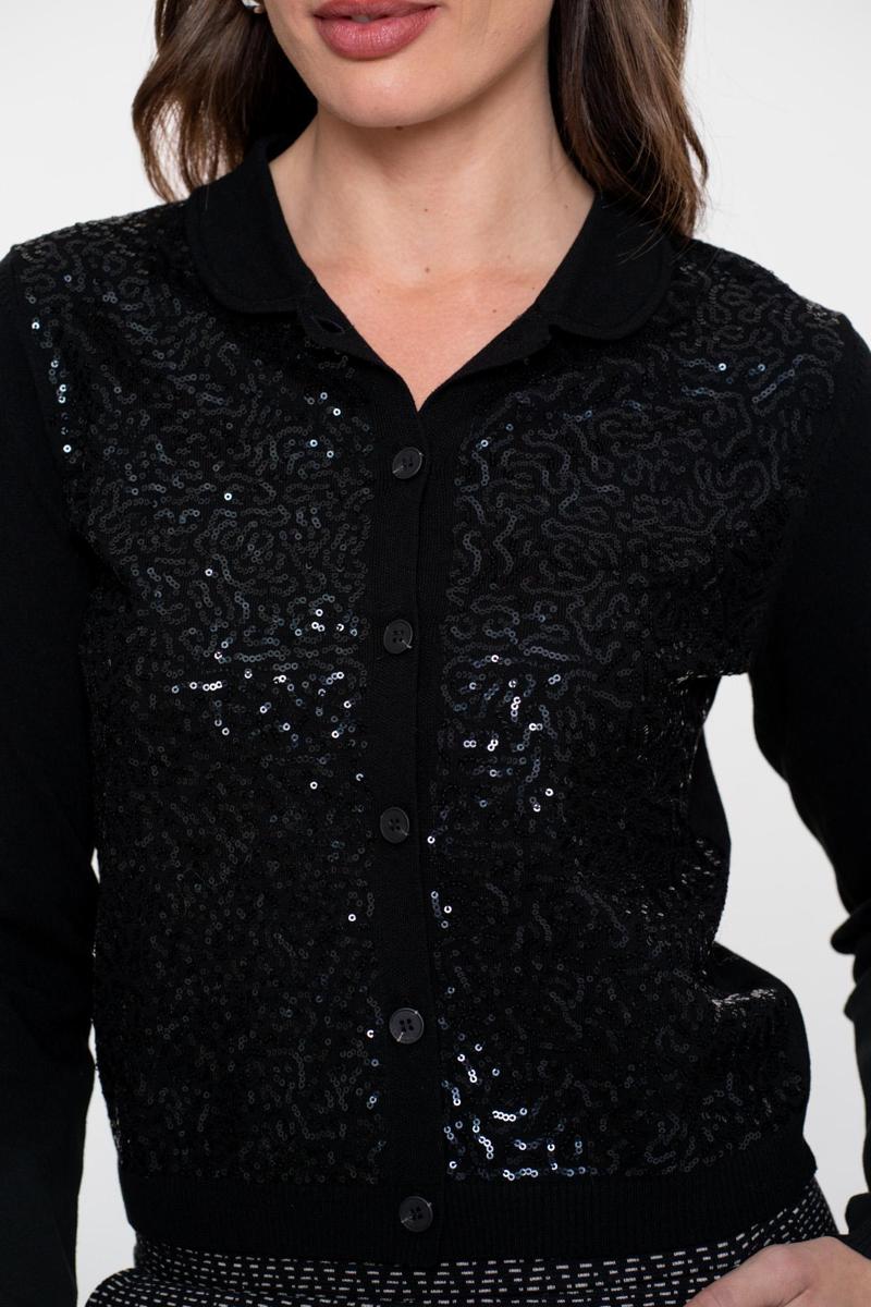 Geisha Vest 54505-10 Zwart 5