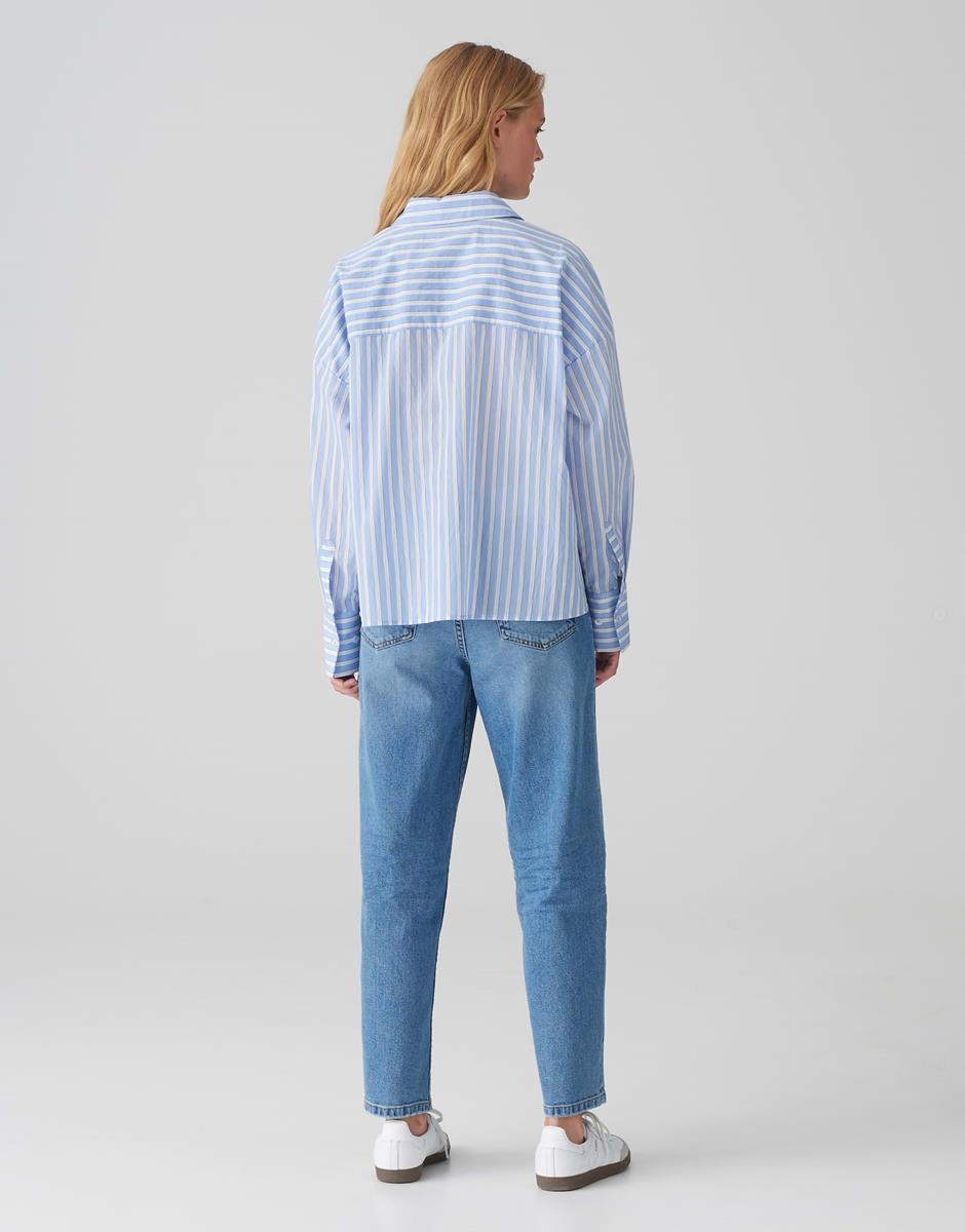 OPUS OPUS Blouse Fokia Blauw 3