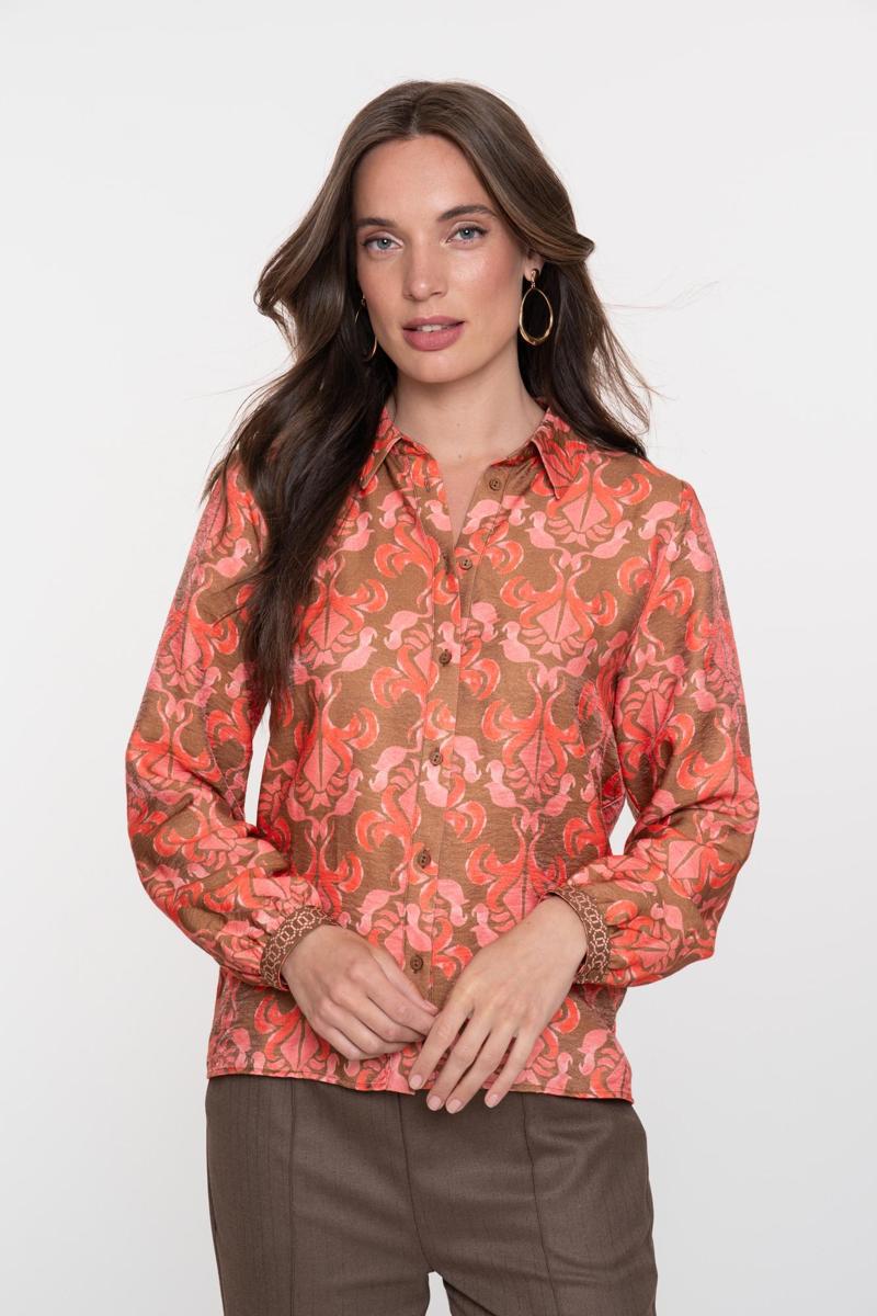 Geisha Blouse 53918-20 Rood 1