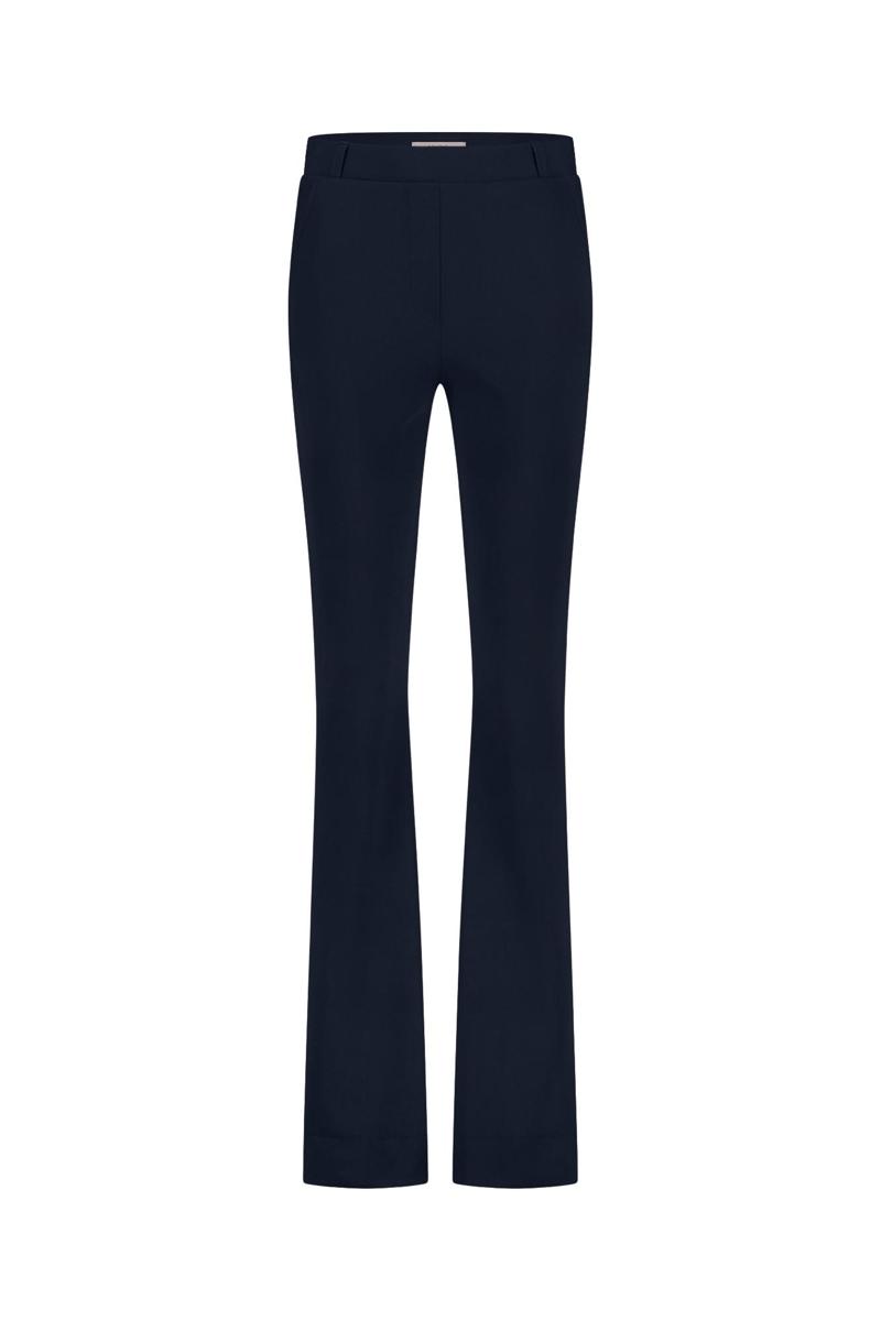 Studio Anneloes Studio Anneloes Pantalon Flair Bonded Long Blauw 2