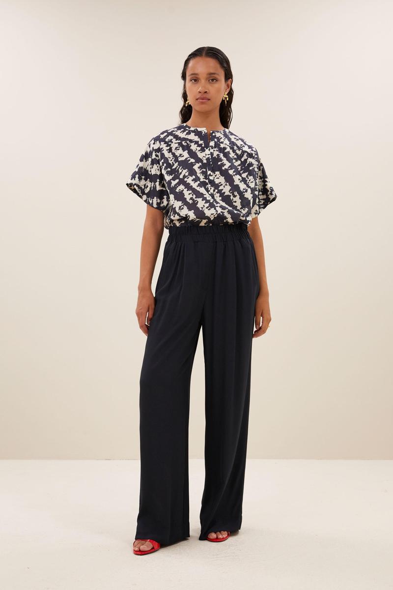 By-Bar By-Bar Blouse Bo Shade Blouse Blauw 1