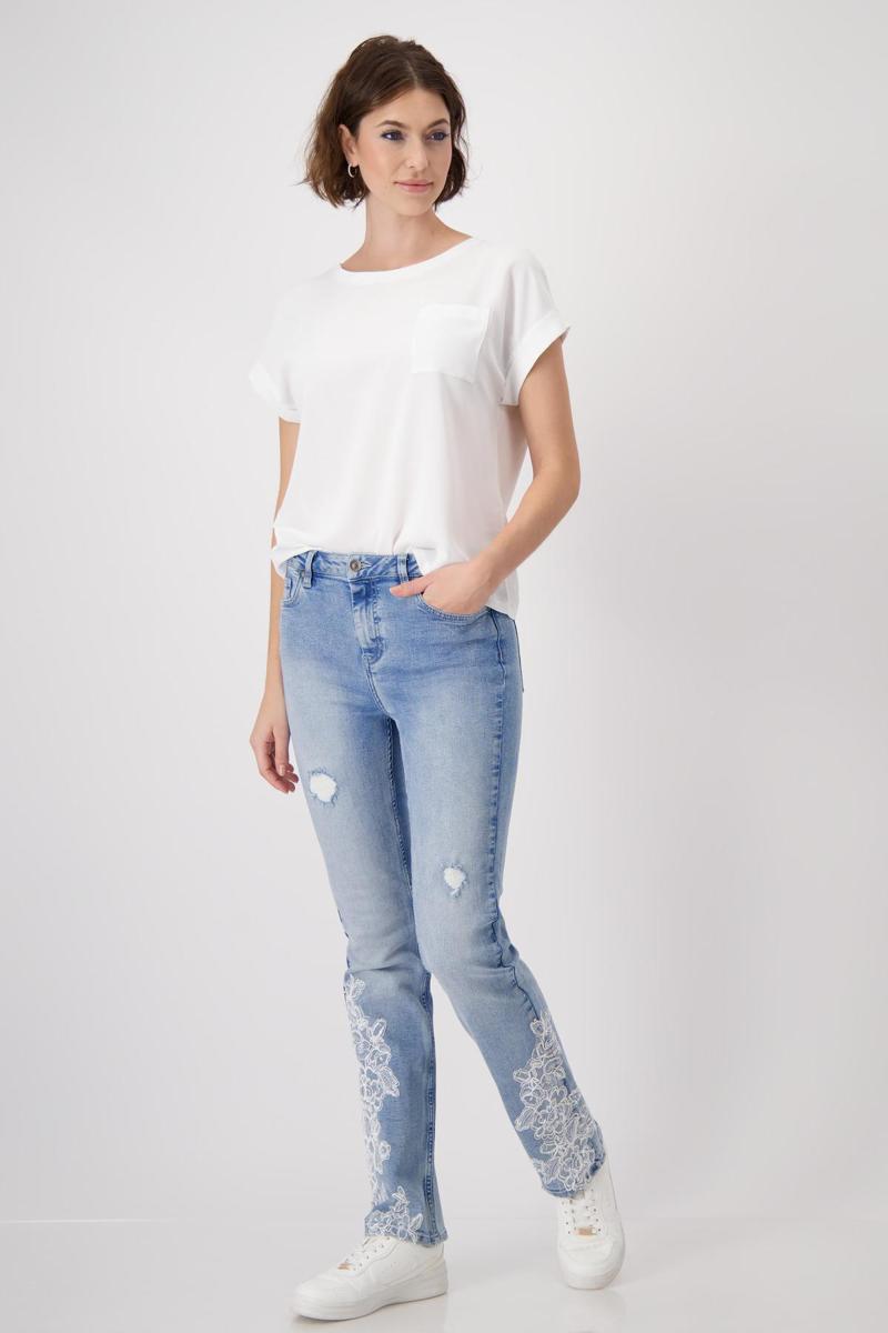 Monari Monari T-Shirt 409546 Off-White 3