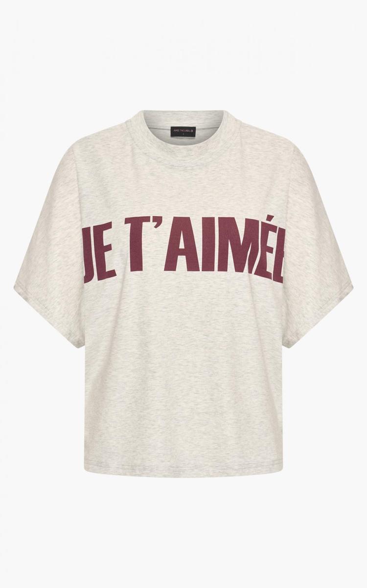 Aimée the Label T-Shirt Elara GF Grijs 1