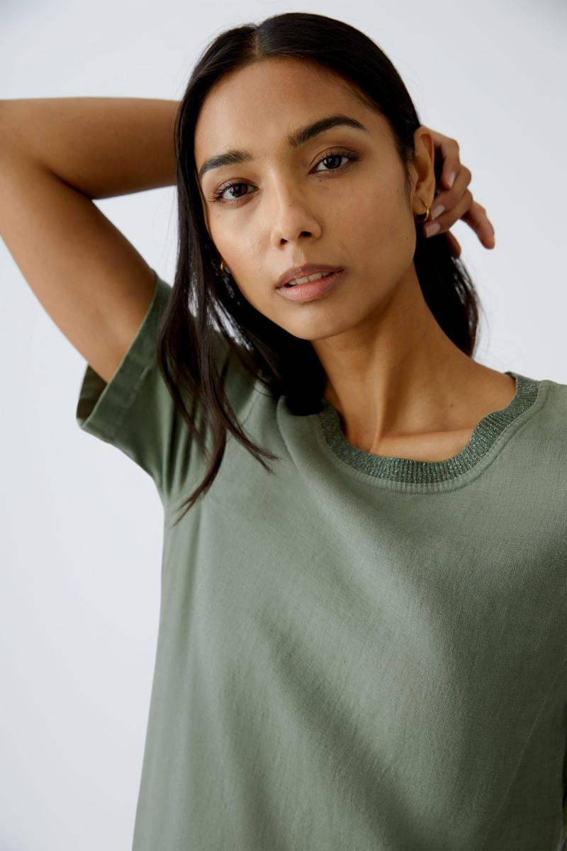Oui Oui Jurk 0092872 Groen 5