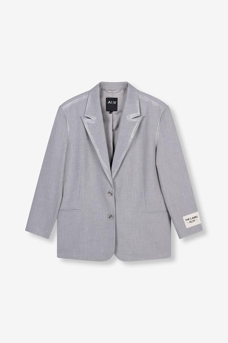 Alix The Label Alix The Label Blazer 2502406022 Zilver 2