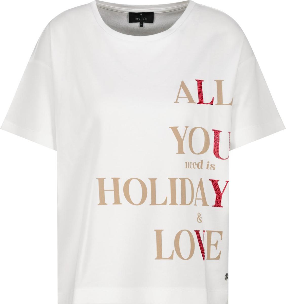 Monari Monari T-Shirt 409683 Off-White 2