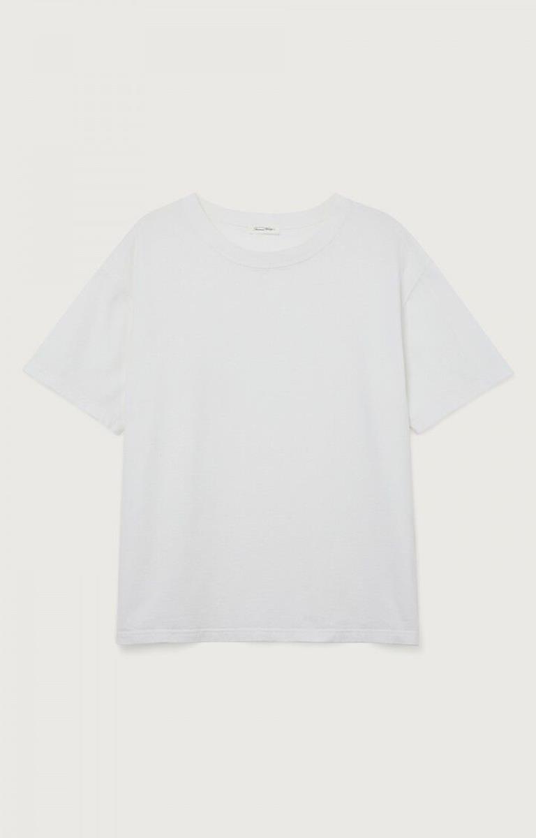 American Vintage American Vintage T-Shirt Fizvalley Wit 2