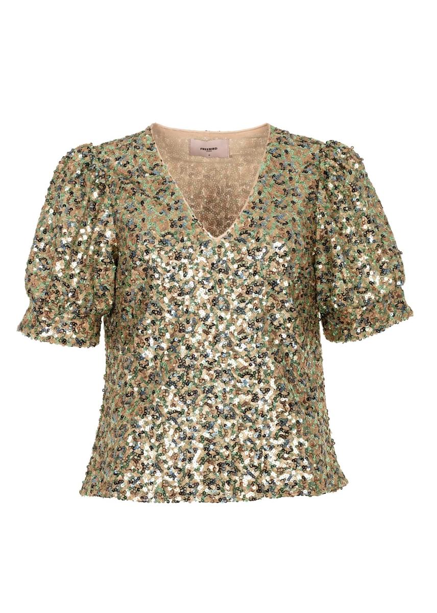 Freebird Blouse Toronto Goud 1