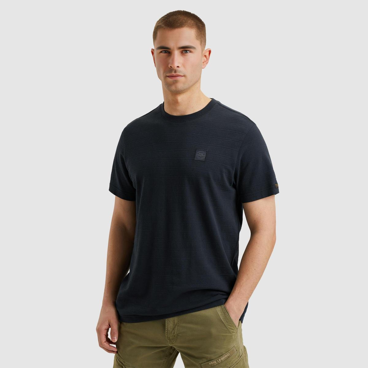 PME Legend PME Legend T-Shirt PTSS2502563 Blauw 3