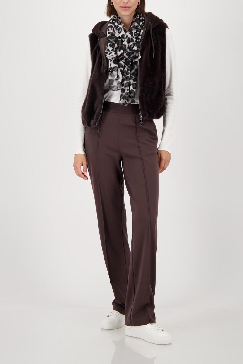 Monari Sjaal 809676 Bruin 3