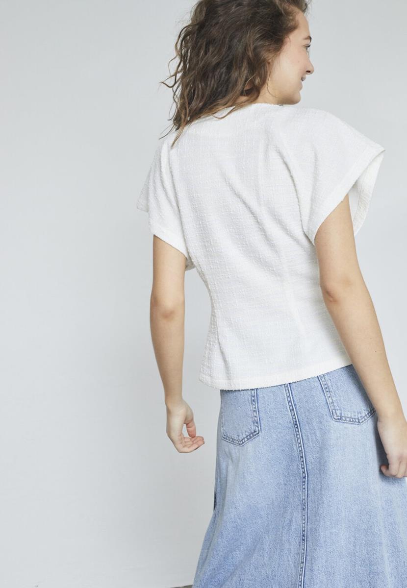 Sisters Point Vest Evela-Ve Off-White 3