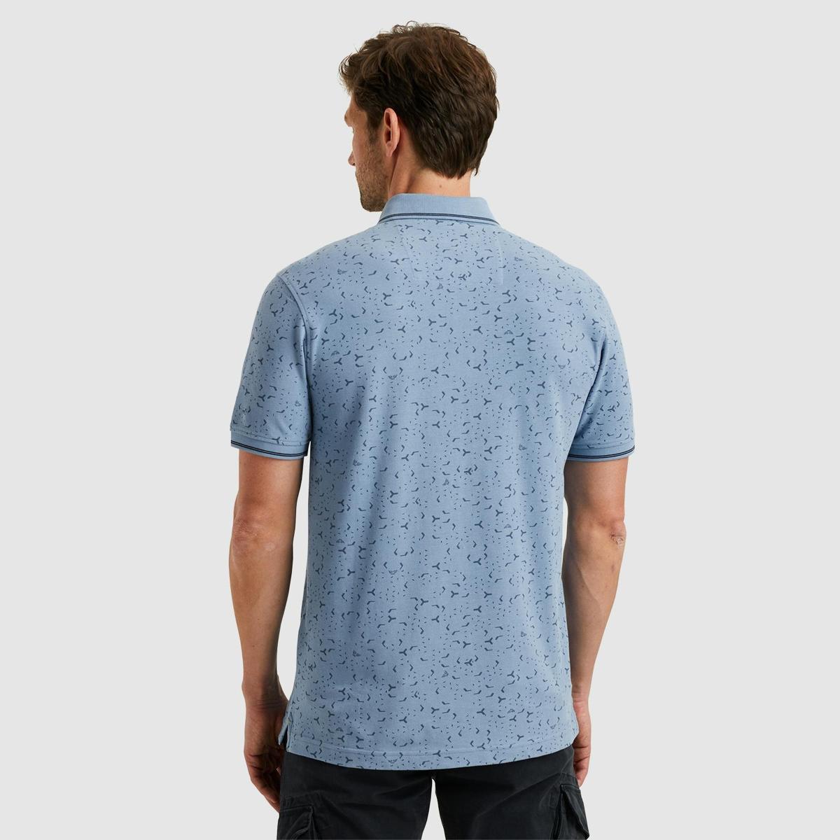 PME Legend PME Legend Polo PPSS2502852 Blauw 4