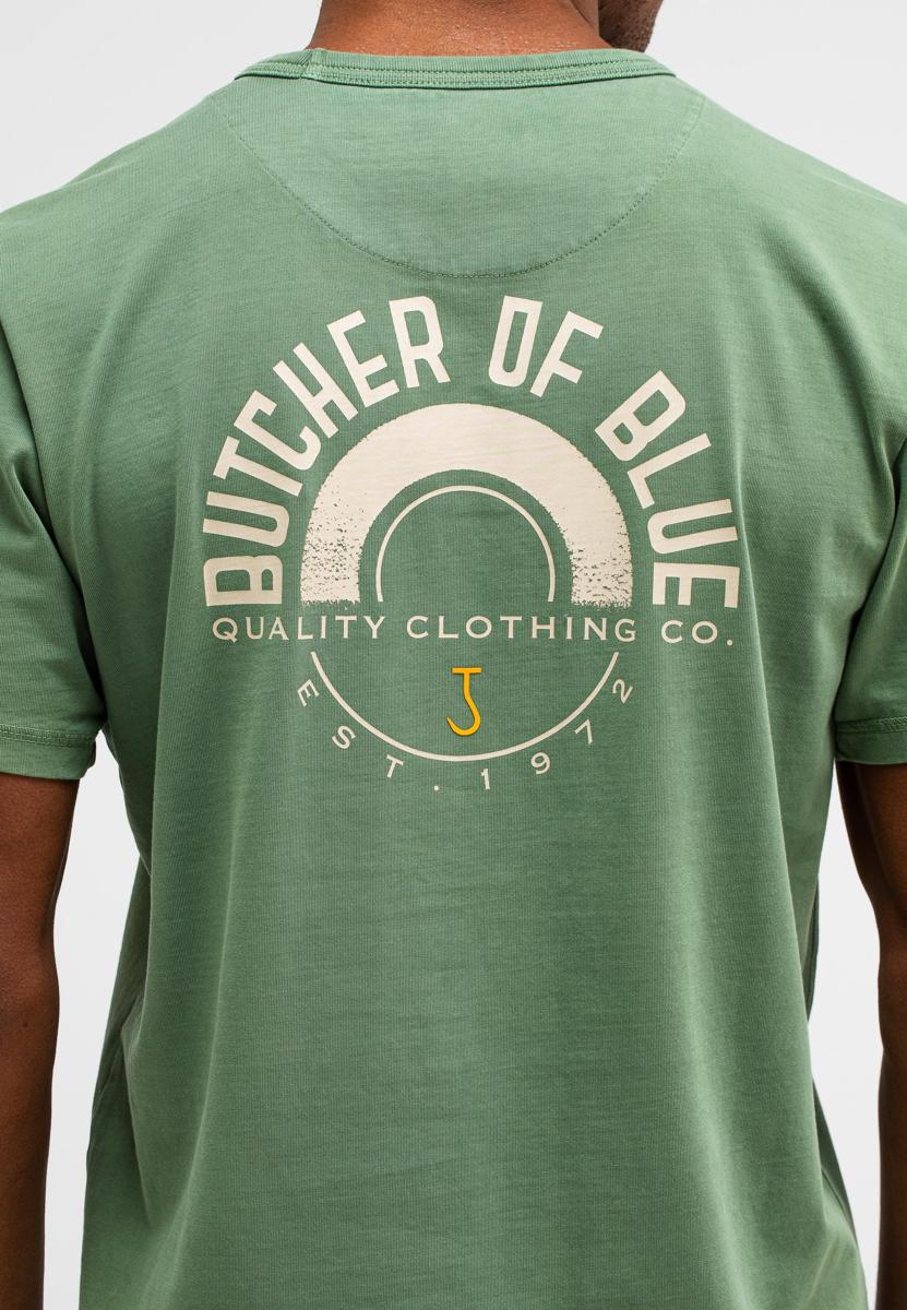Butcher of Blue Butcher of Blue T-Shirt M2512011 Groen 6