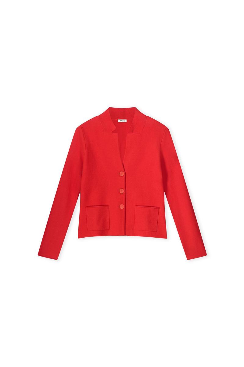 KYRA KYRA Vest Luna Rood 2