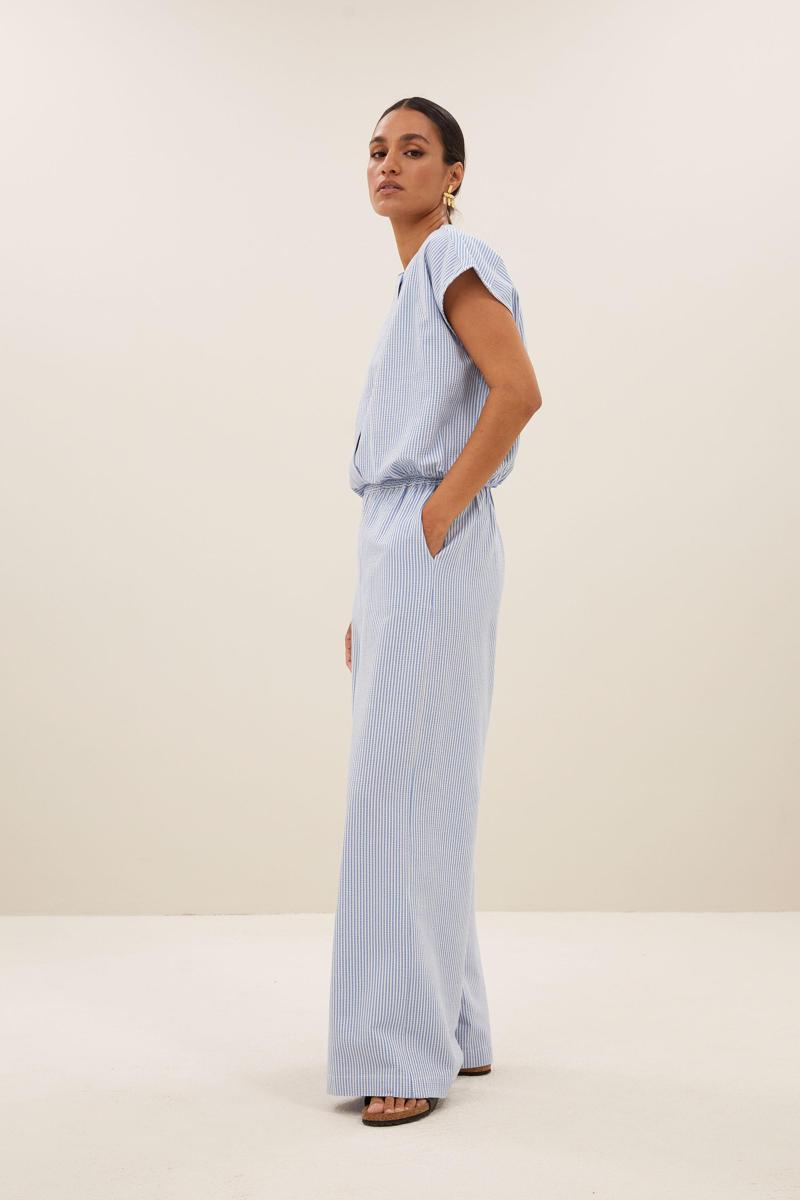 By-Bar By-Bar Blouse Lode Stripe Blauw 3